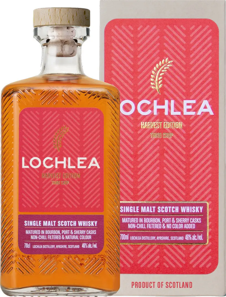 Lochlea Harvest Edition Third Crop Single Malt Scotch Whisky 700Ml 1