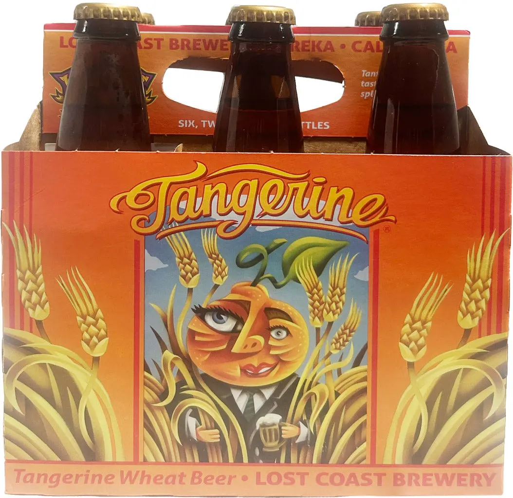Lost Coast Tangerine Wheat Beer 6Pk Btls 1