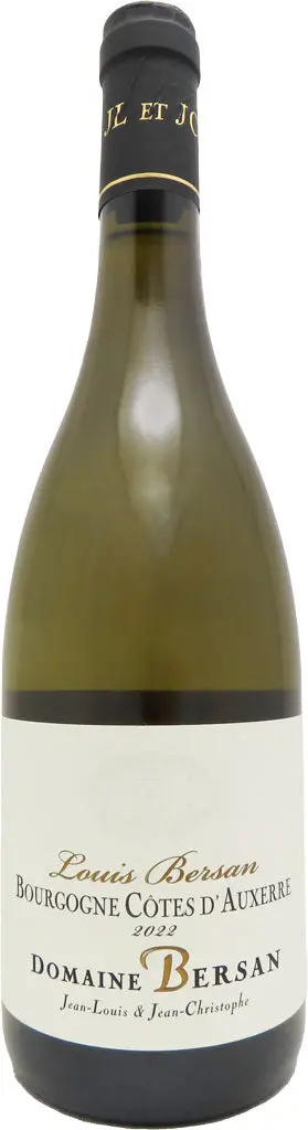 Louis Bersan Domaine Bersan Cotes D'auxerre Blanc 2022 750Ml 1