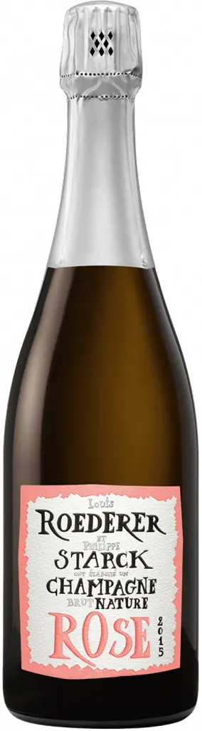 Louis Roederer Philippe Starck Brut Nature Rose 2015 750Ml 1