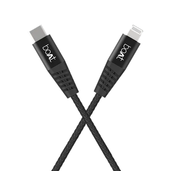 Boat Ltg 600 Apple Certified Lightning Cable 1.2 Meter | Premium Fast Charging Cable For Apple Devices 1