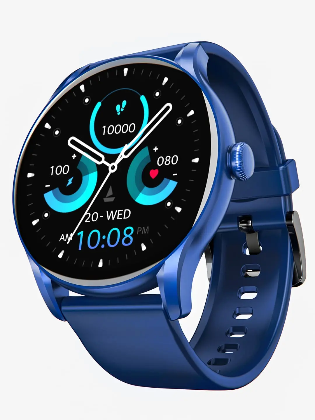 Boat Lunar Connect Ace | Round Amoled Display Smartwatch With 1.43" (3.63 Cm) Screen, Bluetooth Calling, 100+ Sports Modes 3