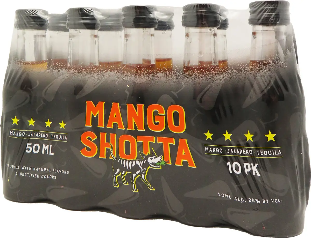 Mangoshotta Jalapeno Tequila 50Ml 10Pk 1