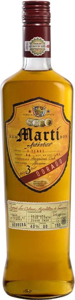 Marti Autentico Dorado 3 Year Rum 750Ml 1