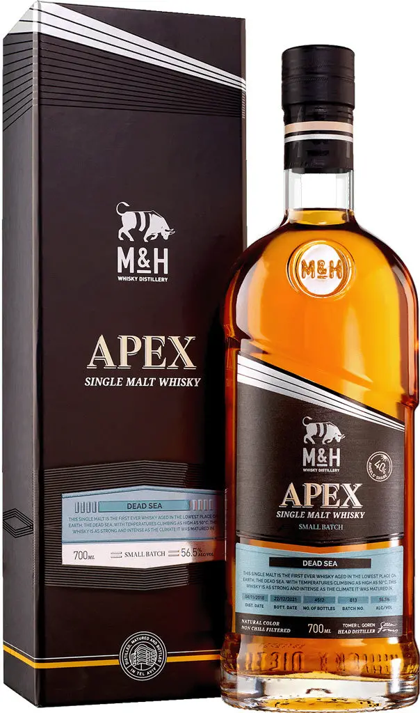 Milk & Honey Apex Dead Sea Israel Single Malt Whisky 700Ml 1