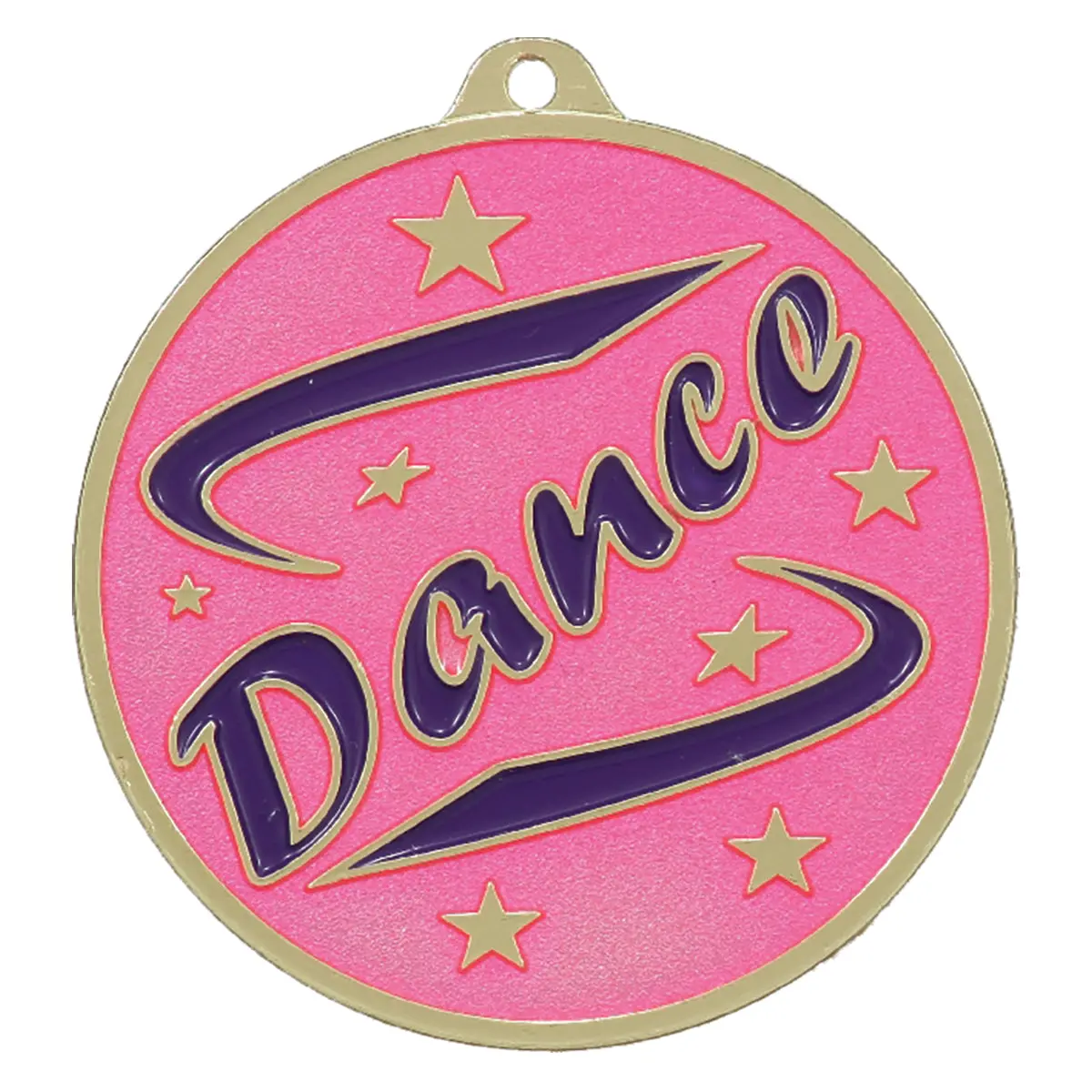 Pink/Purple Dance Medal 1