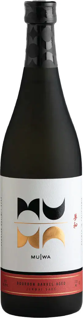 Muwa Bourbon Barrel Aged Junmai Sake 720Ml 1