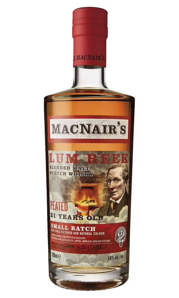Macnair's Lum Reek 12 Year Old Peated Whisky 700Ml 1