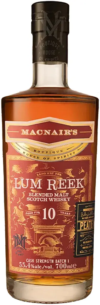 Macnair's Lum Reek 10 Year Old Peated Whisky 700Ml 1