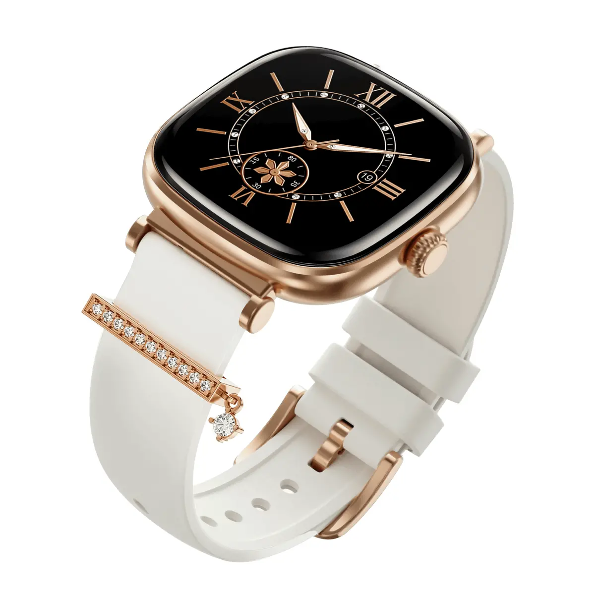 Boat Chrome Ivory | Smartwatch With 1.70" Amoled Display, 1000 Nits Brightness & Female Wellness Tracking (Co-Designed With Giva) 1