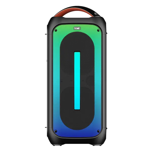 Boat Party Pal 320 | Bluetooth Party Speaker With 120W Rms Stereo Sound, 6 Hours Playback, Mic For Karaoke & Guitar Input 1