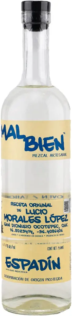 Mal Bien Mezcal Espadin Morales 750Ml 1