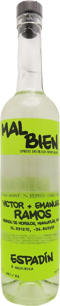 Mal Bien Mezcal Espadin Ramos 750Ml 1