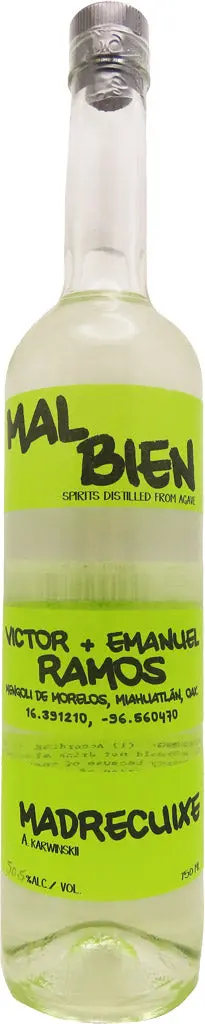 Mal Bien Mezcal Madrecuixe Ramos 750Ml 1