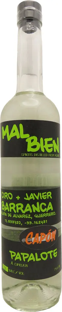 Mal Bien Mezcal Papalote Capon Barranca 750Ml 1