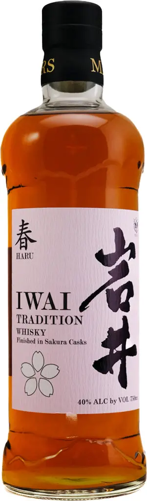 Mars Iwai Tradition Haru Sakura Cask Finish Japanese Whisky 750Ml 1