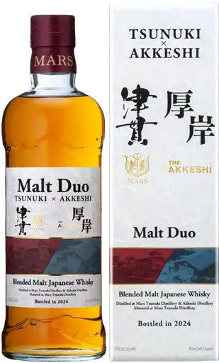 Mars Tsunuki X Akkeshi Malt Duo Whisky 2024 700Ml 1