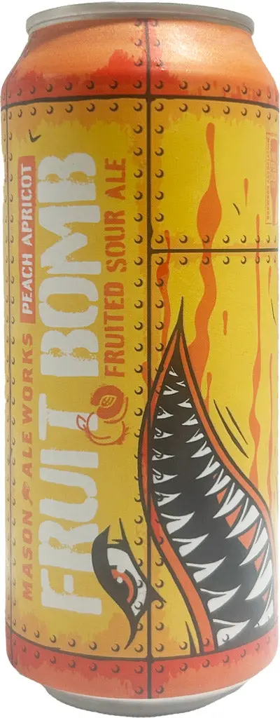 Mason Ale Fruit Bomb Peach Apricot Sour 16Oz Can 1
