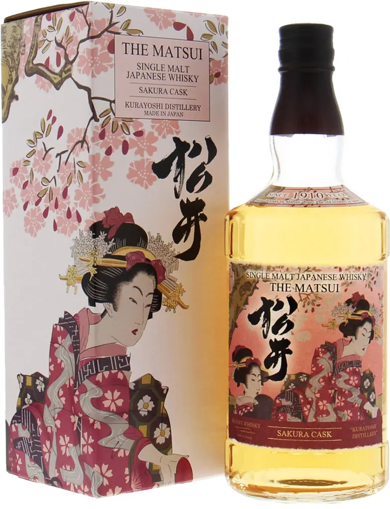 Matsui Single Malt Whiskey Sakura Cask 700Ml 1