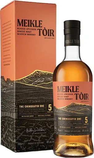Meikle Toir 'The Chinquapin One' 5 Year Old Peated Single Malt Whisky 700Ml 1