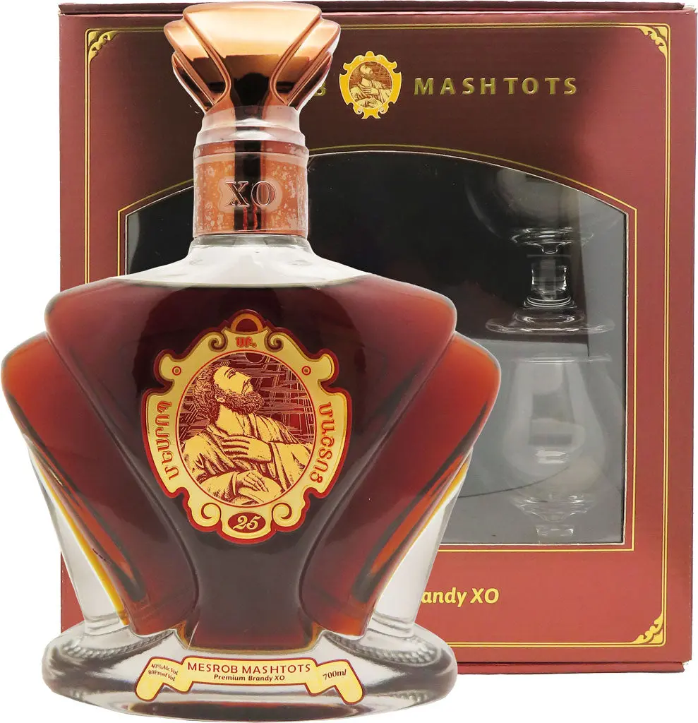 Mesrob Mashtots Armenian Brandy 25 Year Old 700Ml 1