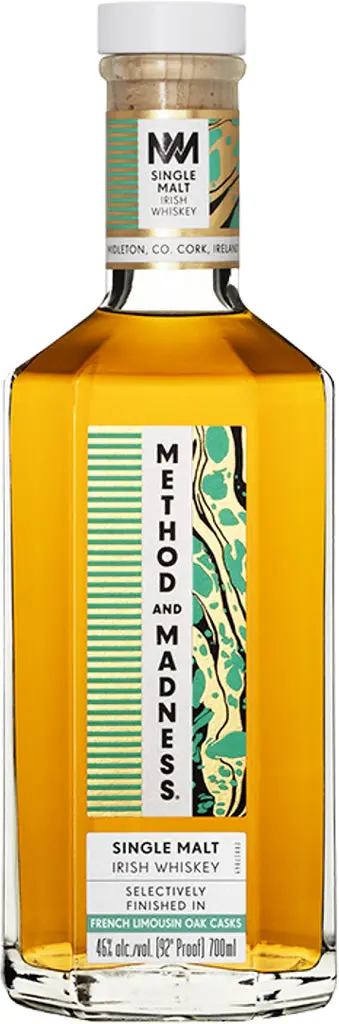 Method And Maddness Single Malt Irish Whiskey 700Ml 1