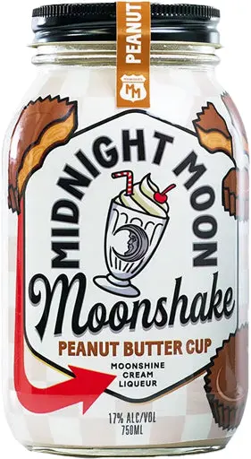 Midnight Moon Moonshake Peanut Butter Cup 750Ml 1