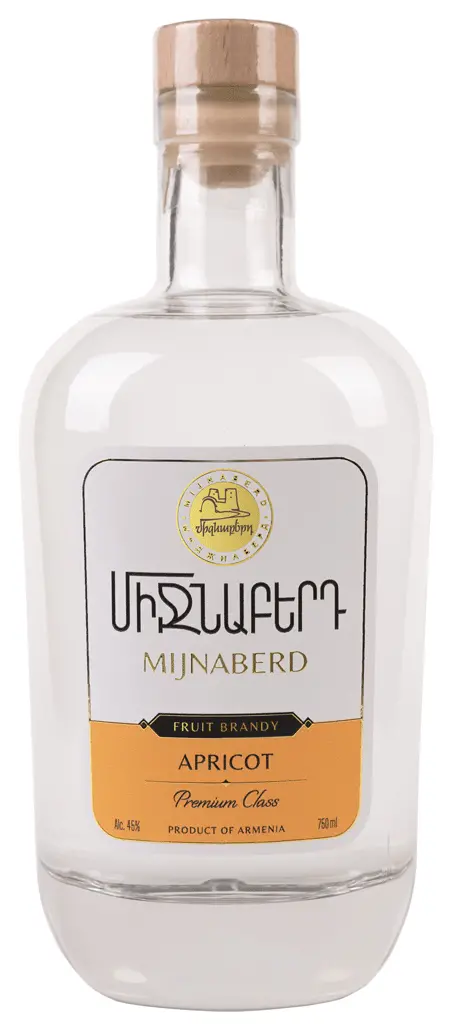 Mijnaberd Apricot Armenian Brandy 750Ml 1