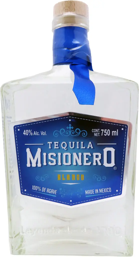 Misionero Blanco Tequila 750Ml 1