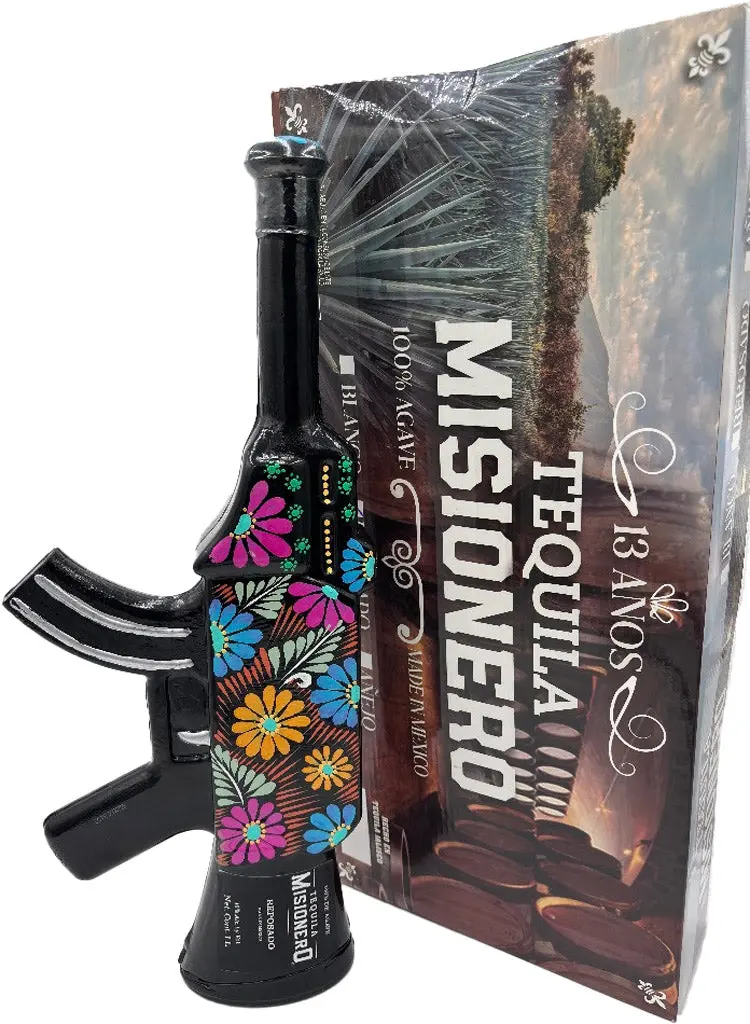 Misionero Rifle Reposado Tequila 1L 1