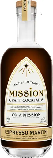 Mission Craft Cocktails Espresso Martini 375Ml 1
