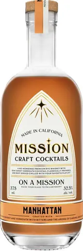 Mission Craft Cocktails Manhattan 375Ml 1