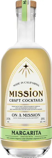 Mission Craft Cocktails Margarita 375Ml 1