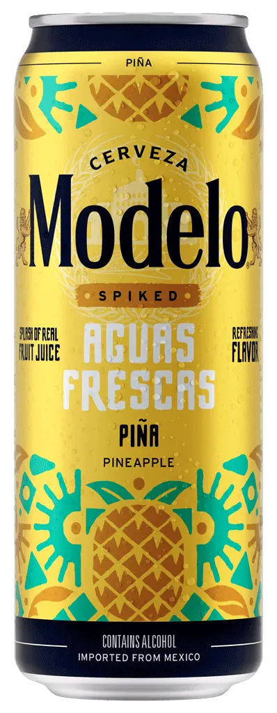 Modelo Spiked Pineapple Agua Fresca 24Oz Can 1