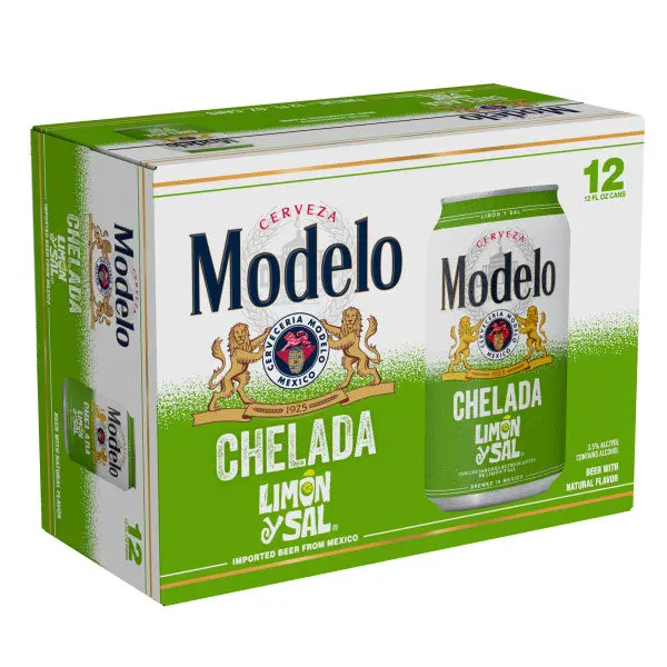 Modelo Chelada Limon 12Pk Cans 1