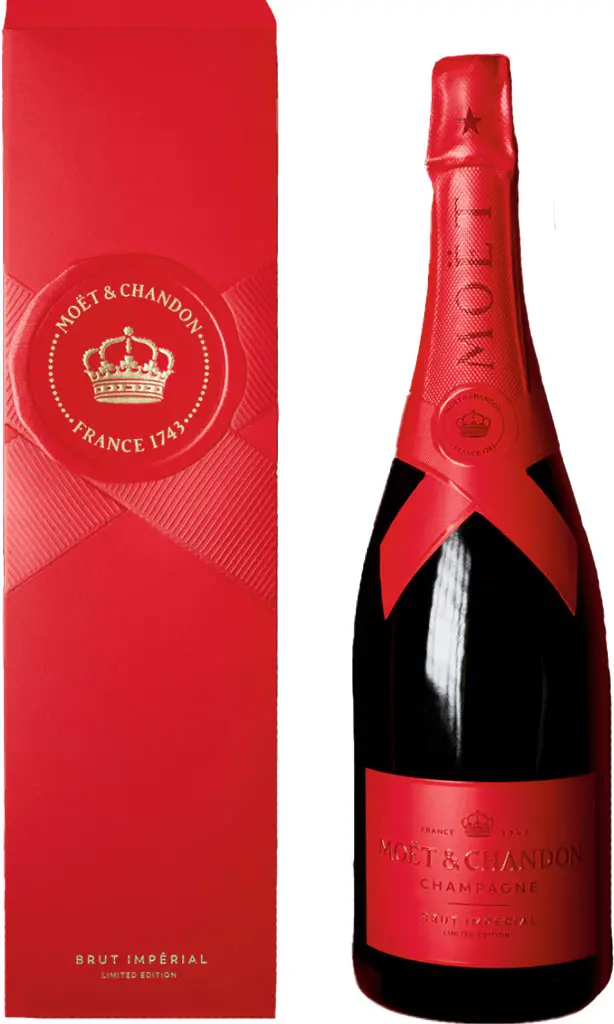 Moet Imperial Brut Red Limited Edition 750Ml 1