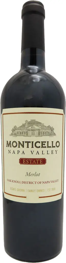 Monticello Estate Merlot Oak Knoll 2022 750Ml 1