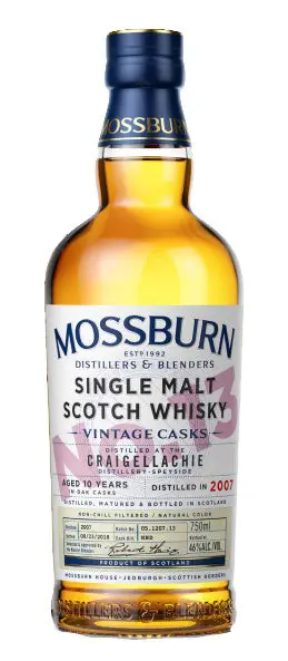 Mossburn No.13 Craigellachie Scotch Whisky 10 Year Old 750Ml 1