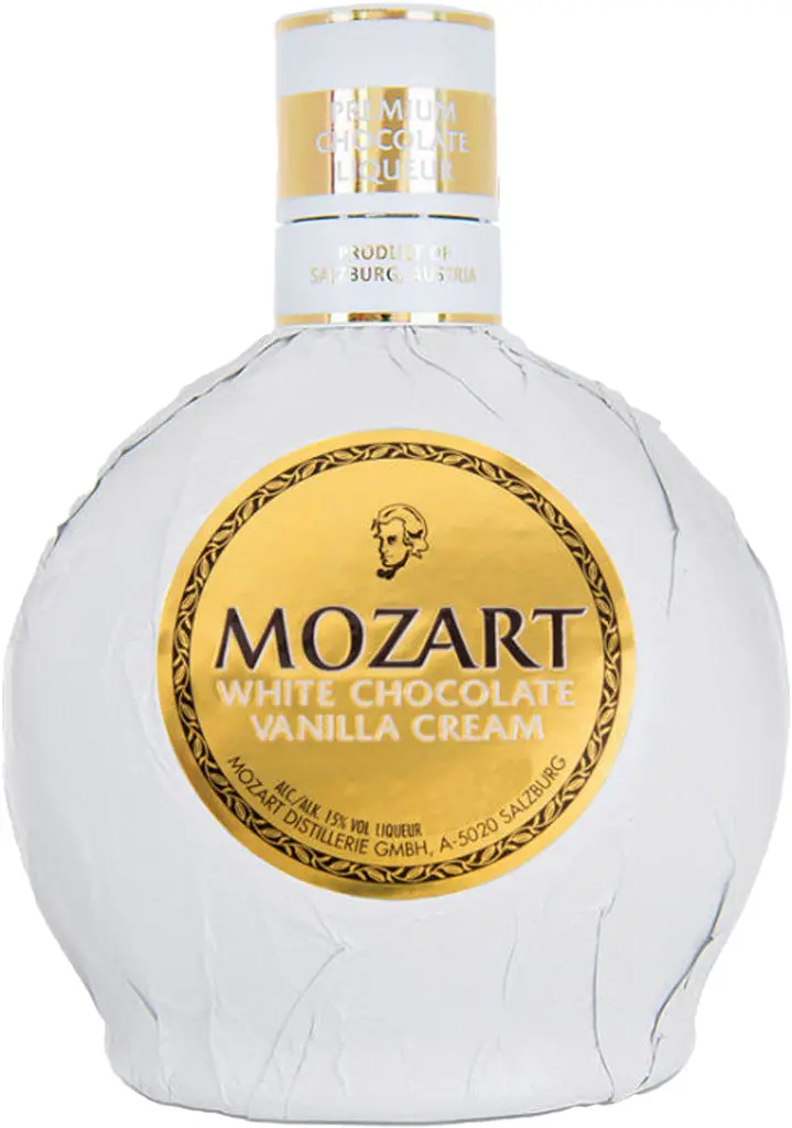 Mozart White Chocolate Vanilla Cream Liqueur 750Ml 1