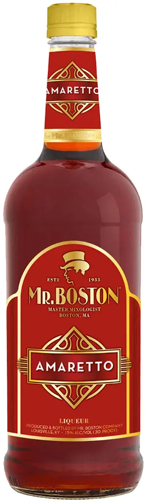 Mr. Boston Amaretto Liqueur 1L 1