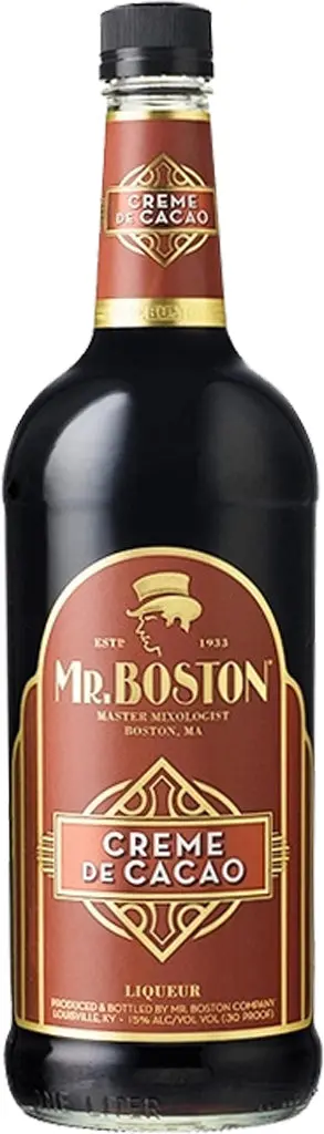Mr. Boston Creme De Cacao Dark Liqueur 1L 1