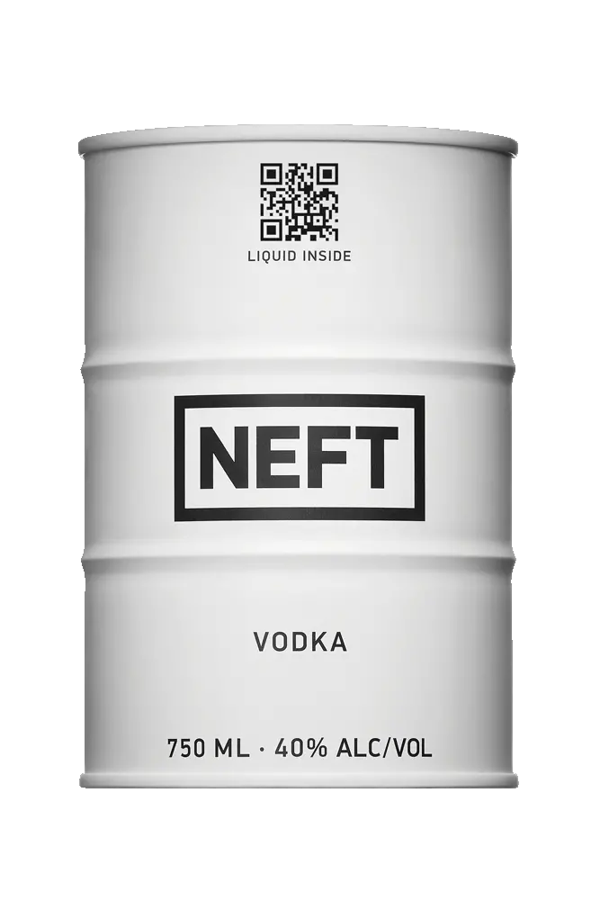 Neft Vodka White Barrel 750Ml 1