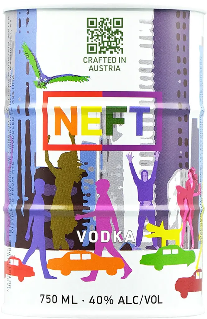 Neft Vodka Pride Barrel 750Ml 1