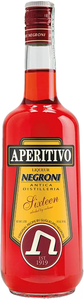 Negroni Aperitivo Sixteen Liqueur 1L 1