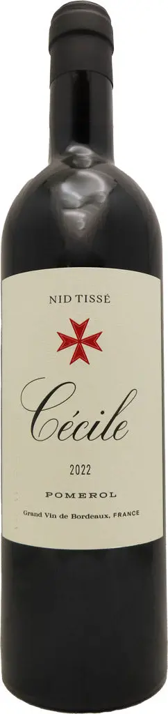 Nid Tisse Cecile Pomerol 2022 750Ml 1