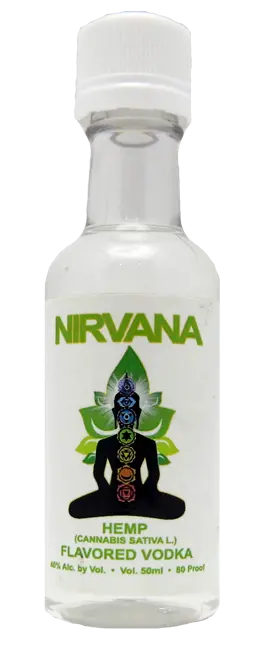 Nirvana Hemp Flavored Vodka 50Ml 1