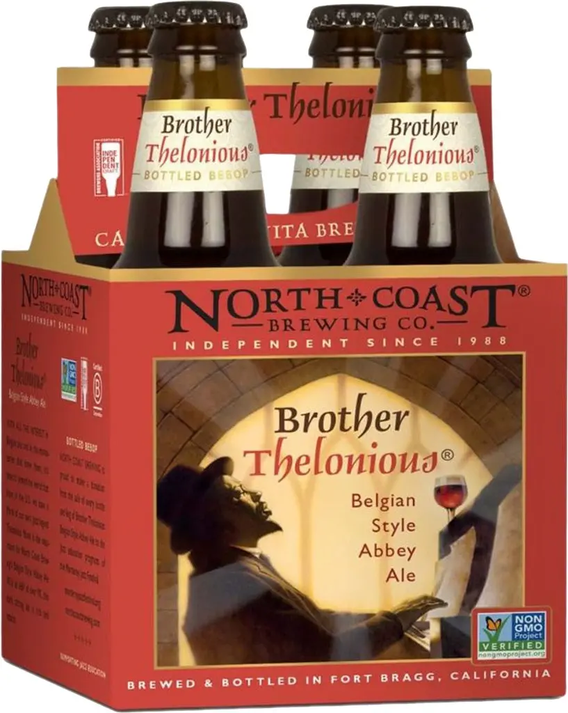 North Coast Brother Thelonious Abbey Ale 4Pk Btl 1