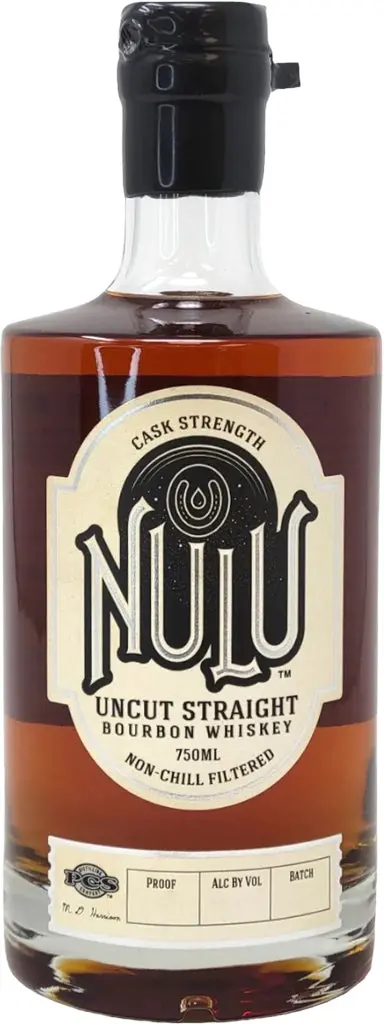 Nulu Cask Strength Uncut Straight Bourbon Whiskey 750Ml 1