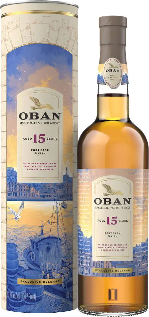 Oban 15 Year Old Exclusive Release Port Cask Finish Single Malt Whisky 750Ml 1