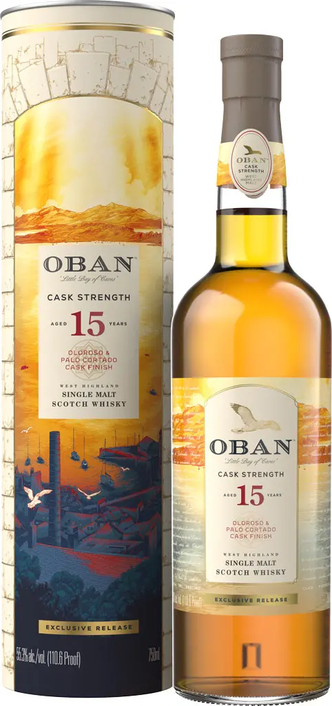 Oban Cask Strength 15 Year Old Single Malt Whisky 750Ml 1